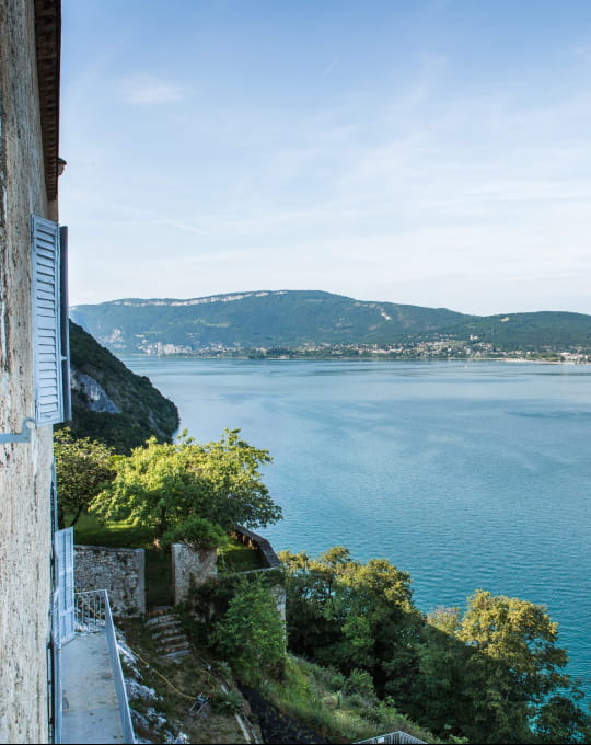 Vue depuis le château de Bourdeau