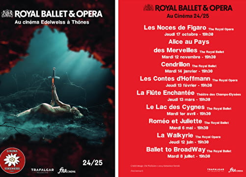 Opéra "Les Noces de Figaro" en différé Le 17 oct 2024