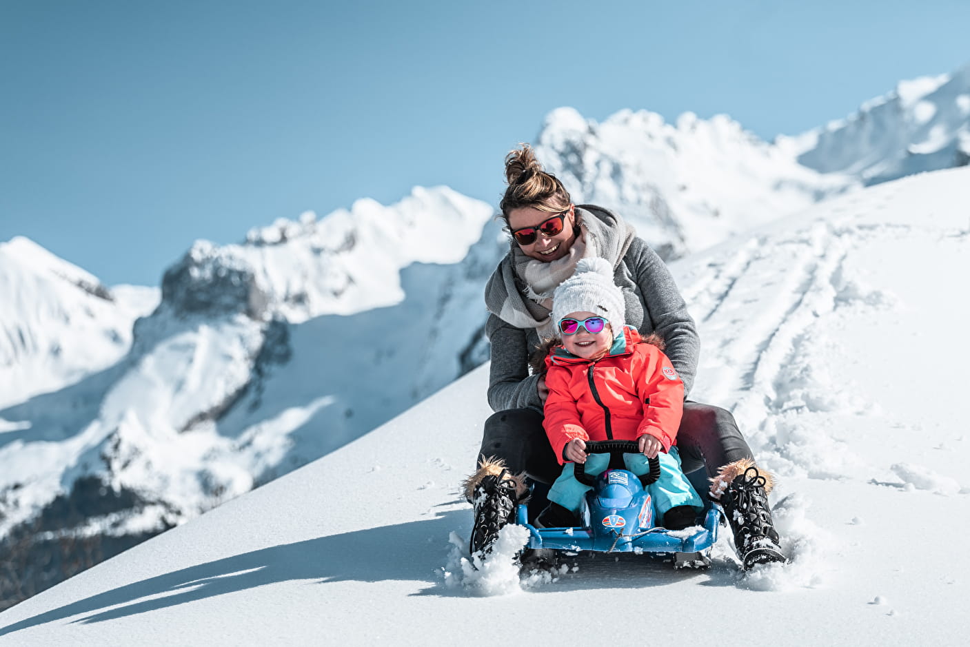  La Clusaz: Traditional Sledding Charm is one of the most exciting sledging winter spots in France