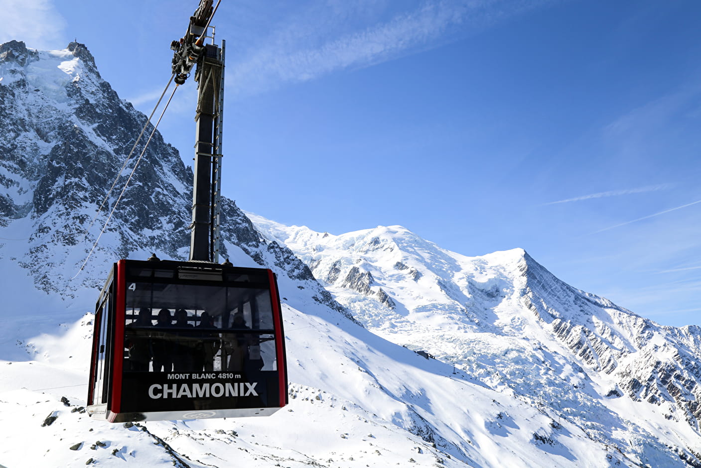 Aiguille du midi cable car | Savoie Mont Blanc (Savoie et Haute Savoie) - Alpes