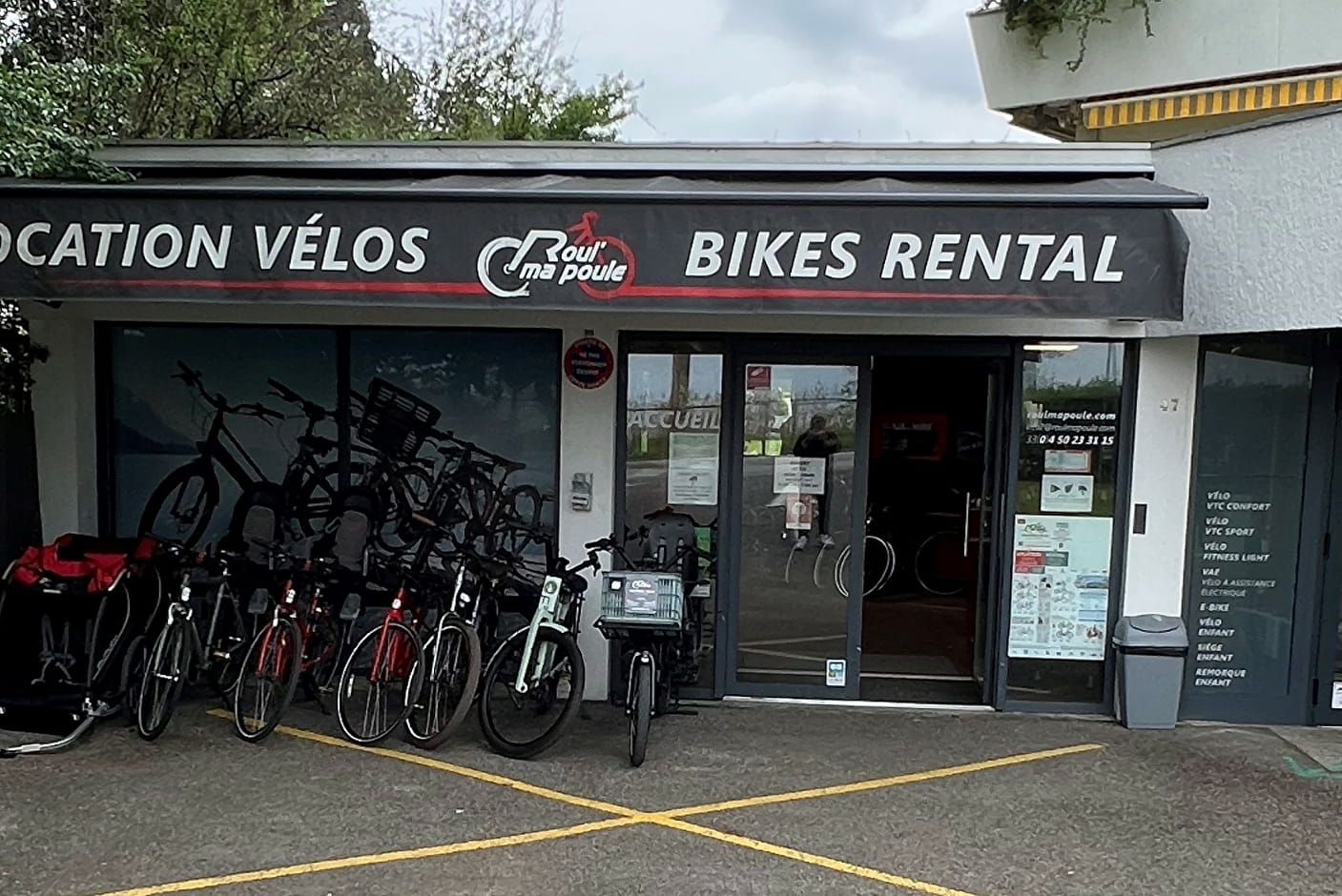 Location de Remorque vélo enfant à Annecy