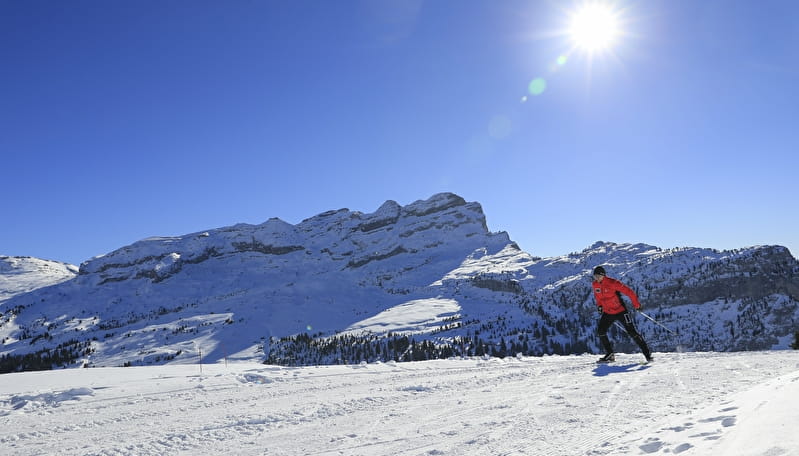 Ski nordique au Col de Pierre Carrée