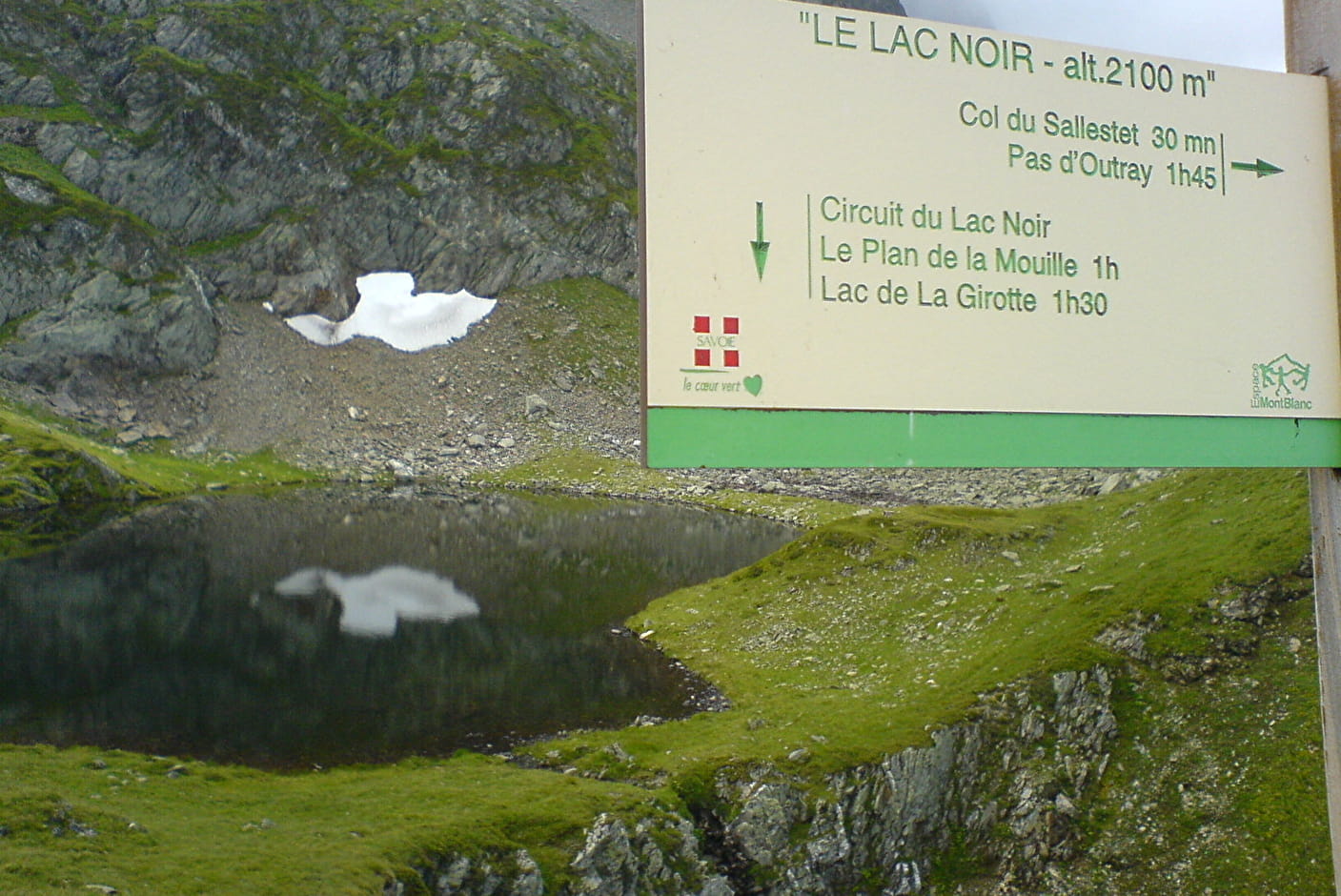 Lac noir Savoie Mont Blanc Savoie et Haute Savoie Alpes