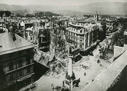 Visite guidée - Le bombardement de 1944 et la reconstruction