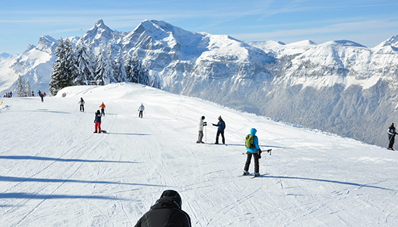 Les Carroz ski area