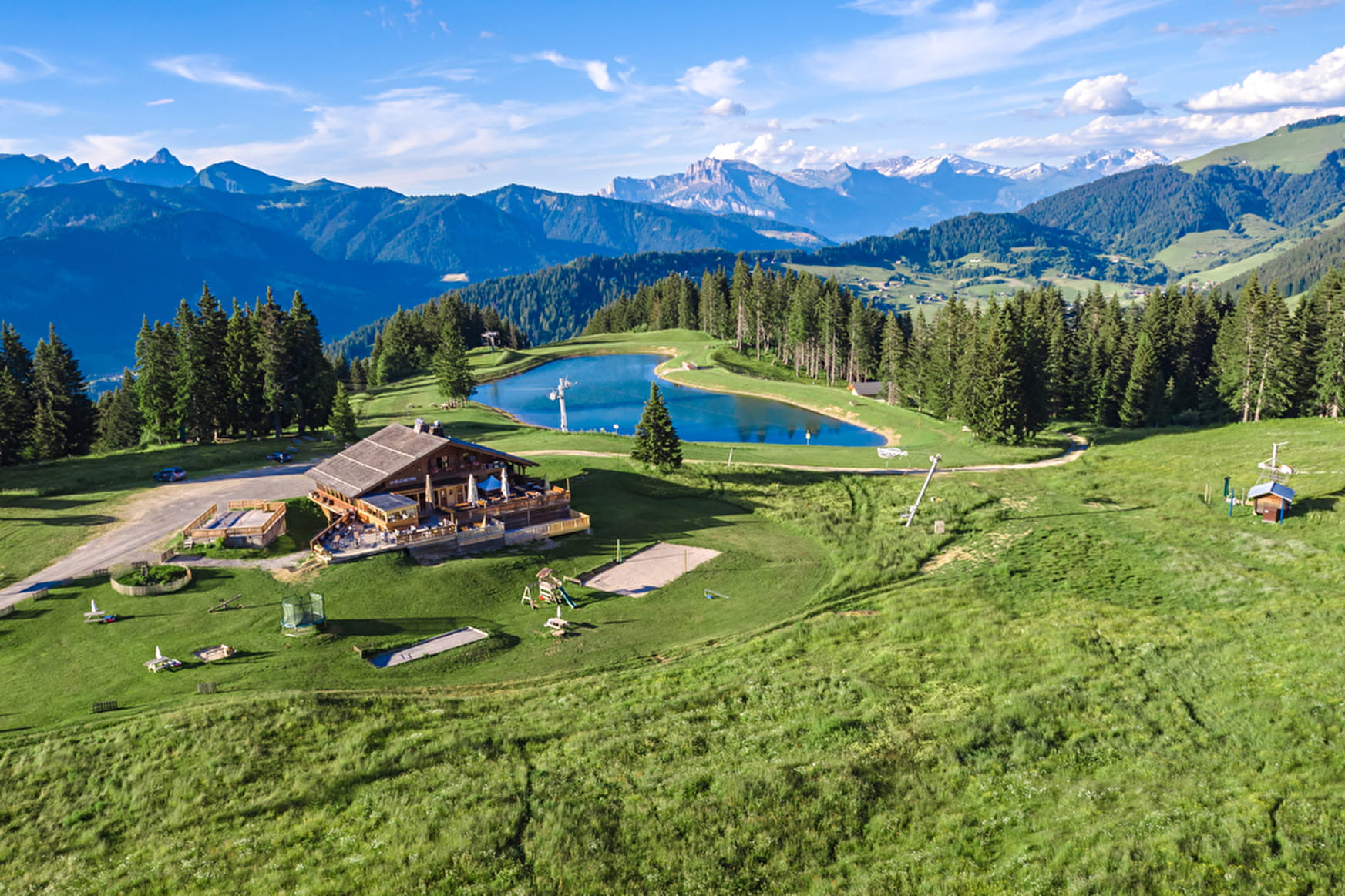 Mont Lachat From Crest Voland Savoie Mont Blanc Savoie Et Haute Savoie Alpes