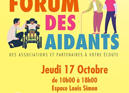 Forum des aidants Le 17 oct 2024