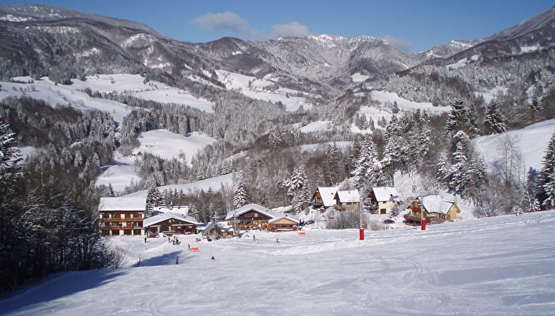 Granier ski resort in the Entremonts