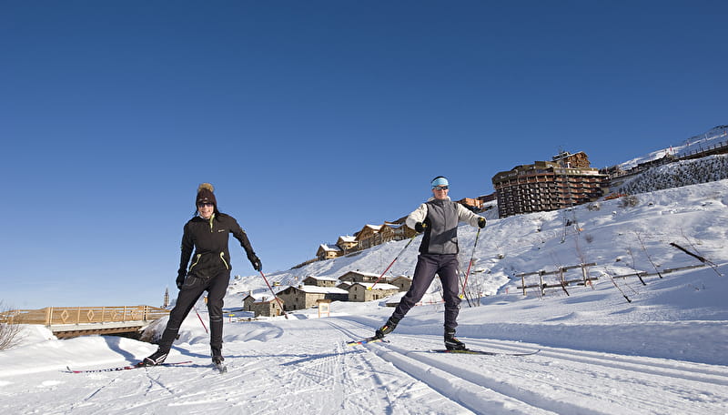 Cross-country skiing Les Menuires/Saint Martin de Belleville