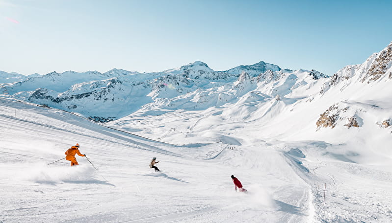 Tignes ski area - Alpine skiing